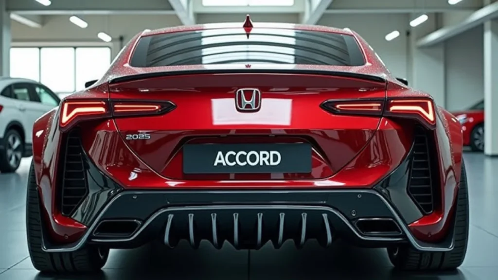 Honda Accord 2026 hybrid sedan exterior design for the US market