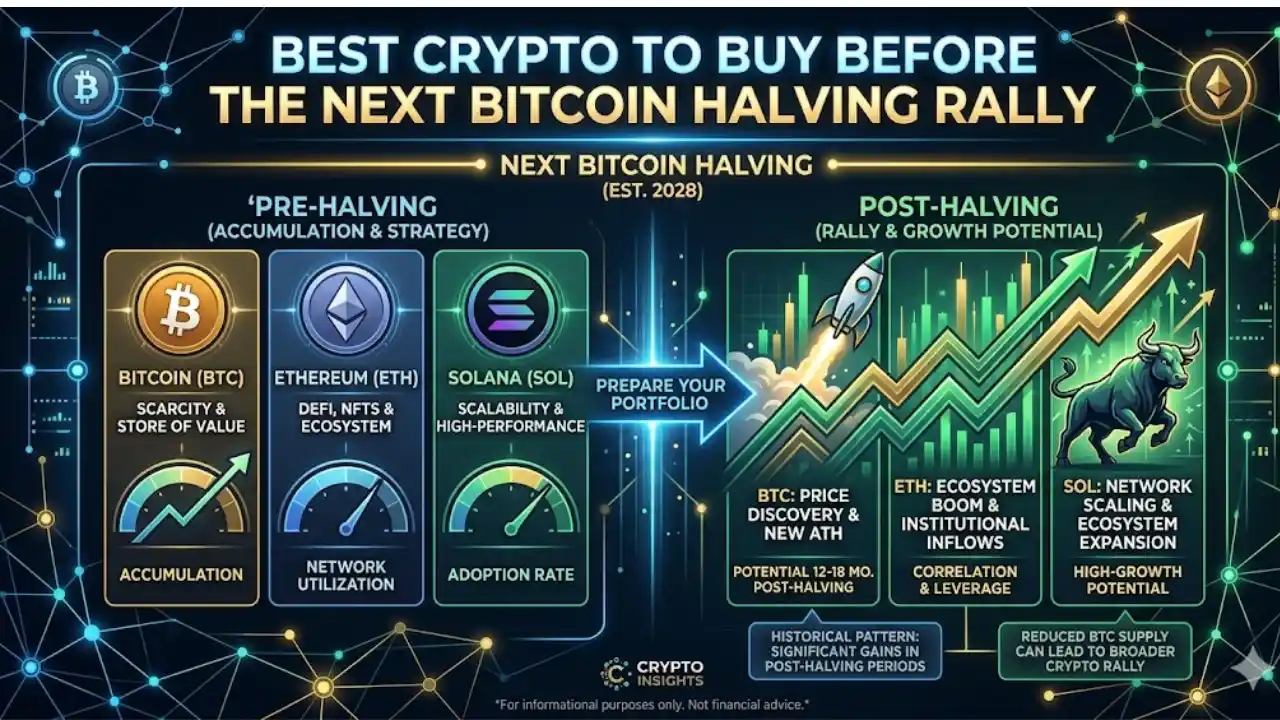 Best Crypto to Buy Before the Next Bitcoin Halving Rally